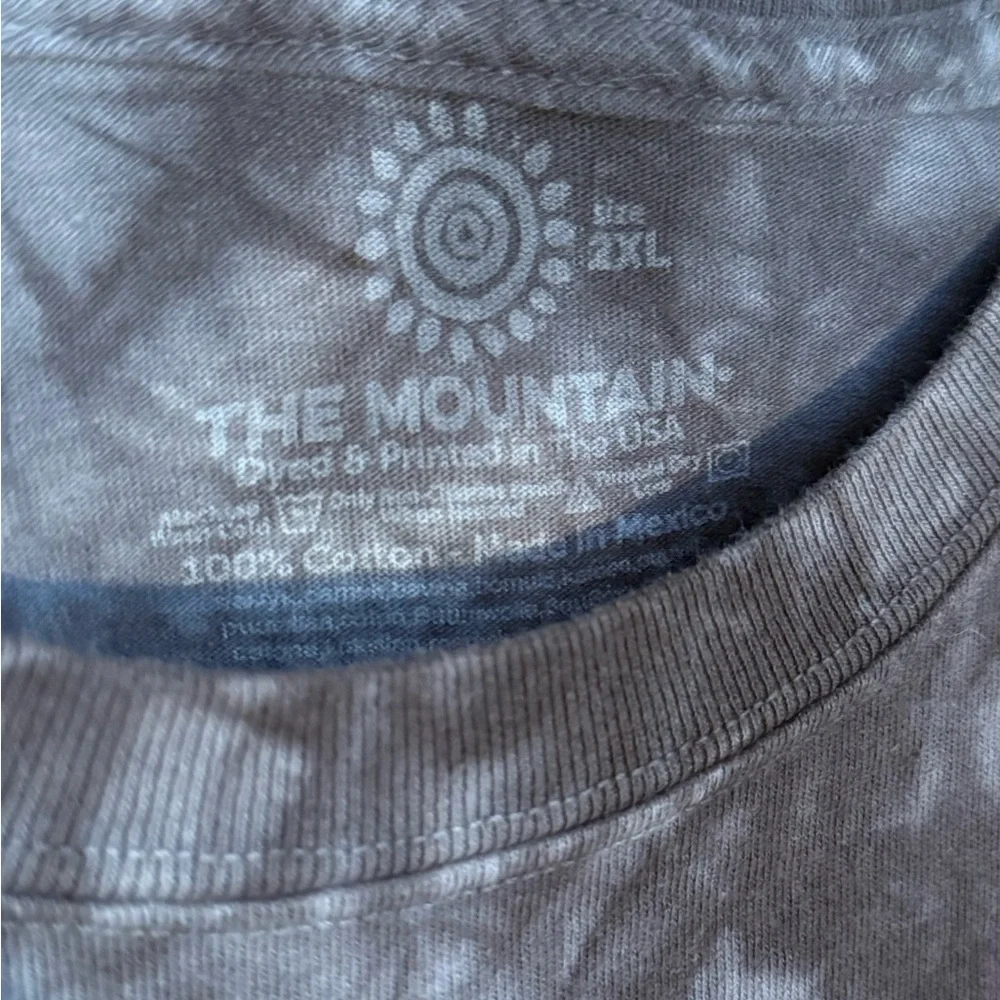 The Mountain Multicolor Cat Art T-Shirt